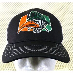 Miami Hurricanes Mascot Logo Sebastian the Ibis Trucker Hat Snapback TOW